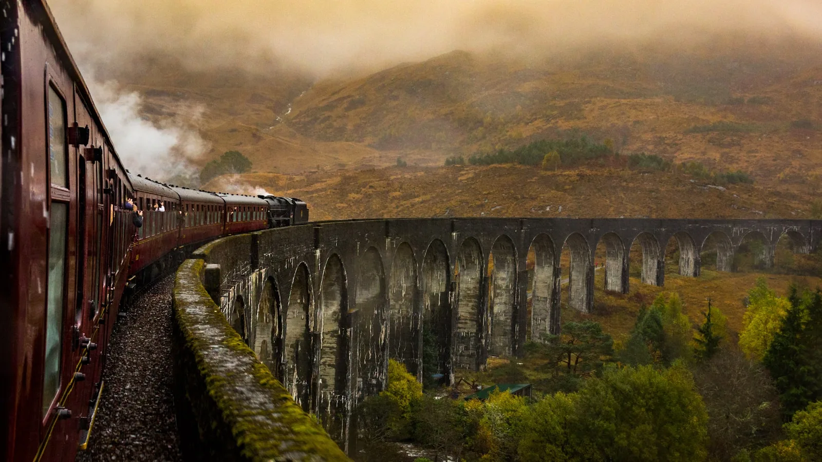 Le Jacobite Steam Train — Le train de Poudlard en Écosse