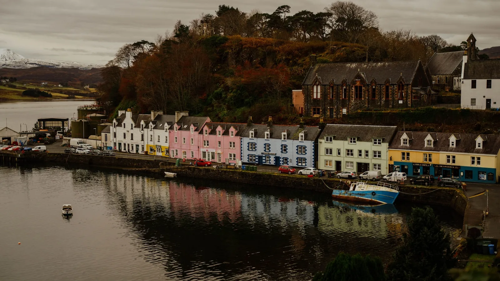 Le port de Portree — L'emblème de l'île de Skye